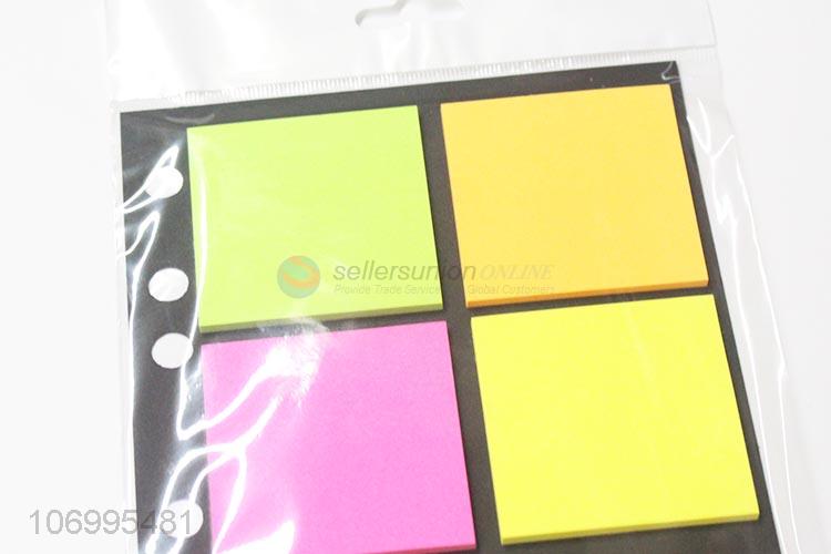 Hot Selling Fluorescent Paper Sticky Note Pad