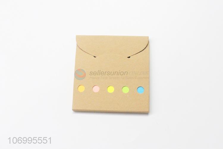 Good Quality 25 Sheets Fluorescent Paper With Stick Note Pad