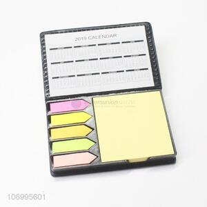 Custom 100 Sheets Pointed Indexing Arrow Fluorescent Post-It With Stick Note Pad