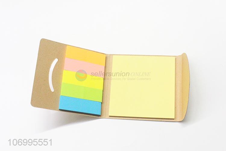 Good Quality 25 Sheets Fluorescent Paper With Stick Note Pad