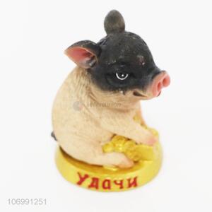 Best Quality Cartoon Resin Pig Money Box