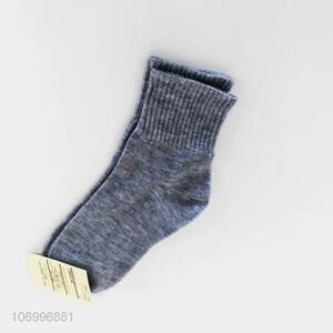 Reasonable price men winter warm acrylic knitted socks