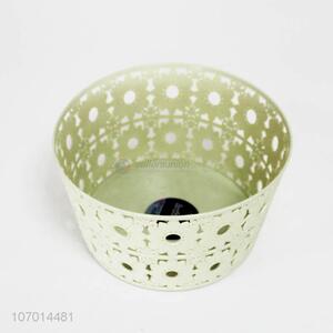 Most popular fancy design round plastic storage basket fruit basket