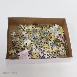 New products kids educational 300pcs scenery jigsaw puzzle