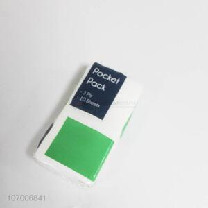 Popular Portable Pocket Tissue Three Layers Paper Towel