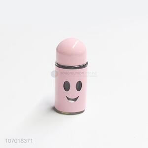 Cartoon Design Iron Lid Glass Condiment Bottle