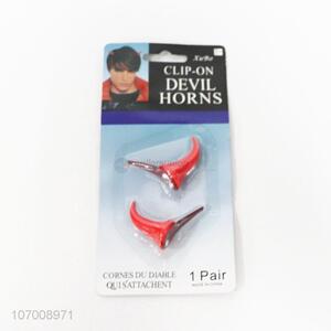 Good Quality 2 Pieces Devil Horns Clip Set