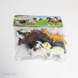 Factory direct sale plastic farm animal toys plastic model toys