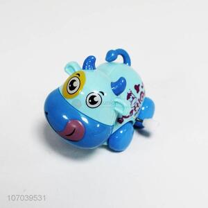 New Funny Colorful Clockwork Toy Baby Kid Cow Running Clockwork Toy