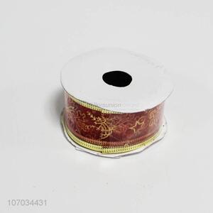 Hot Sale Christmas Decorative Ribbon Fashion Gift Ribbon