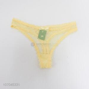 Good quality thong comfortable wear mature women sexy panties