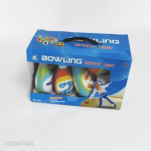 Good Sale 7 Pieces Colorful Bowling Ball Toy Ball Set