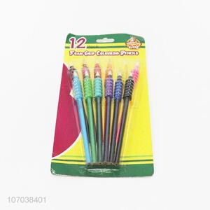 Good Factory Price Natural Wooden colored Pencil 12 Color Pencils Set