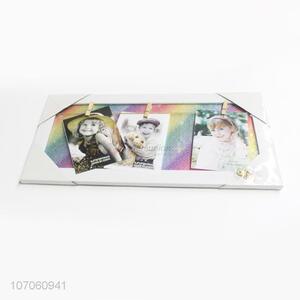 Fashion Design Rectangle Photo Frame With Small Clips
