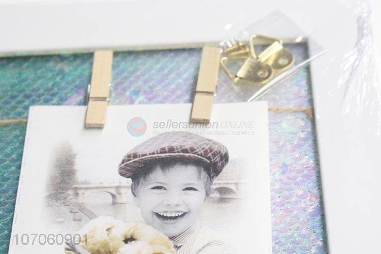 High Quality Fashion Photo Frame With Photo Clips