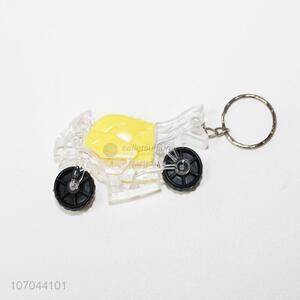 Personalized Promotional Plastic Motorcycle Keychain