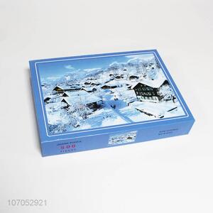 Hot Selling 500 Pieces Educational Paper Puzzle Set