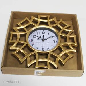 OEM creative European style hanging wall clock for living room decoration