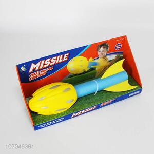 High Quality Colorful Foam Missiles Toy For Children