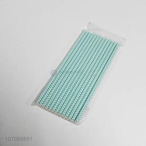 Best Sale 25 Pieces Colorful Disposable Paper Straw