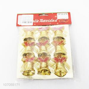 Good Factory Price 9PC Christmas Tree Ornament Pendant Jingle Bell