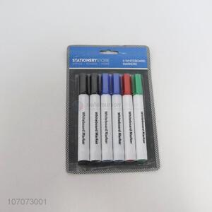 Wholesale 6 Pieces Permanent Marker Pen Whiteboard Markers Set