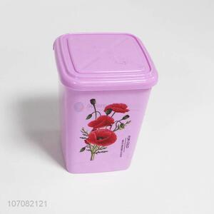 Wholesale custom mini plastic storage bucket with lid