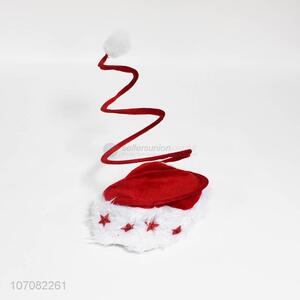 Wholesale creative design Christmas spring hat with light