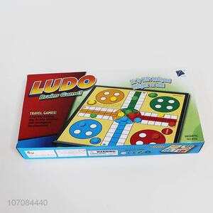 New products 2 in 1 ludo board party indoor train chess game