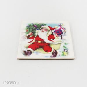 Wholesale Santa Claus Pattern Ceramic Decorative Picture
