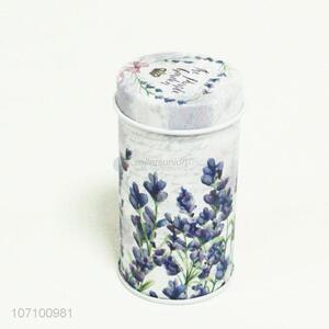 Wholesale Cylindrical Tin Box Fashion Storage Box