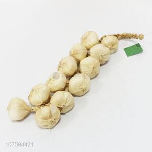 New Popular 12PC White Artificial Fake Garlic String for Decoration
