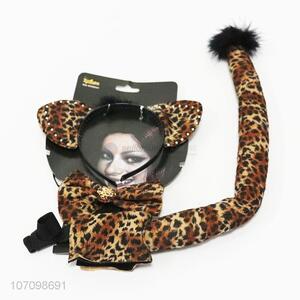 Good Sale Leopard Print Head Hoop Set For Party Decoration