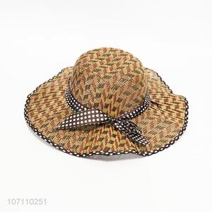 New design fashionable women paper straw hat sun hat