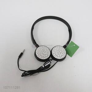 High quality creative crackle wired headphone for PC and mobile phone