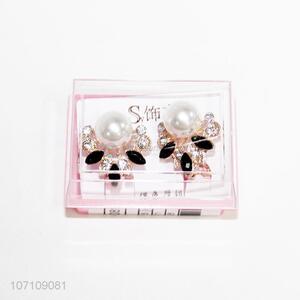 Wholesale Personalized Alloy Pearl Earring Women Jewelry