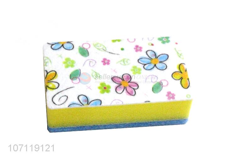 Customized cheap eco-friendly kitchen dish washer cleaning sponge