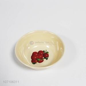 Low price kitchen products round melamine bowl