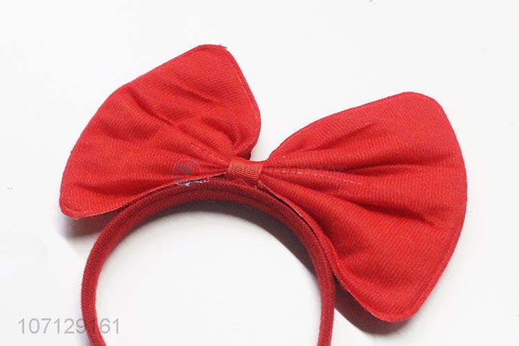 New Design Bowknot Hair Hoop Christmas Decoration Headband