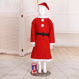 Popular Christmas Dress Up Santa Claus Costume For Kids