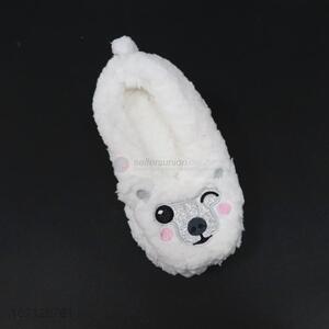 Lovely design women winter indoor fuzzy plush floor shoes slippers