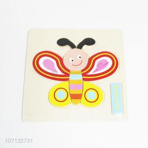 Wholesale Wood Butterfly Puzzles Intelligence Kids Early Educational Toys