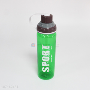 Custom logo leakproof plastic water bottle fashion sports bottle