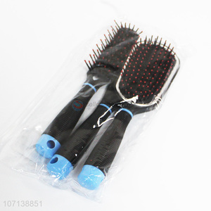 Good Sale 3 Pieces Hair Brush Plastic Hair Comb