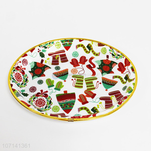 Wholesale Christmas Series Color Printing Plastic Tray