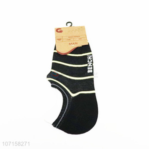 Factory price men summer cotton boat socks men invisible socks