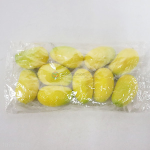 Factory Price 10PCS House Decoration Artificial Fake Fruits Artificial Lemon