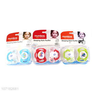 Factory Sell Baby Nipple Silicone Pacifier Baby Sleeping Pacifier