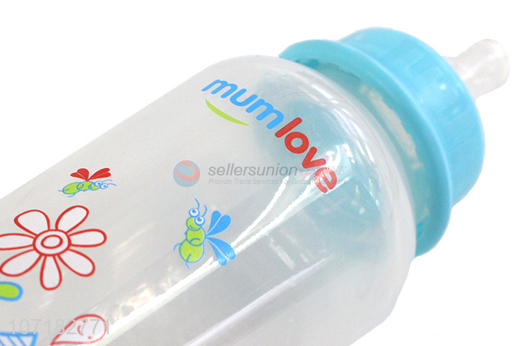 China Manufacturer 300Ml Baby Feeding Bottle Food Grade Small Baby Bottle