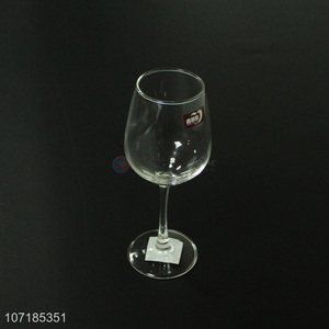 Factory supply high-grade glass goblet red wine glass for home and wedding party